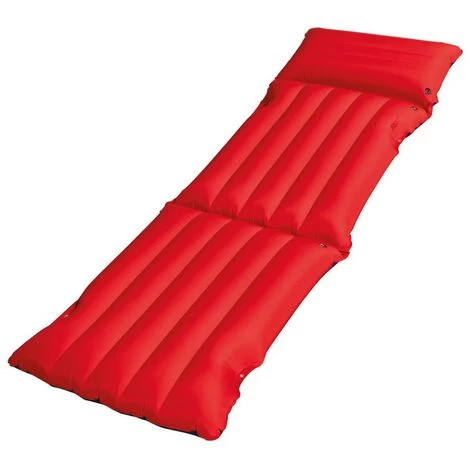 Matelas Gonflable 175x54 Cm Rouge Et Bleu WEHNCKE 5 Matelas Gonflable 175x54 Cm Rouge Et Bleu WEHNCKE – Image 3