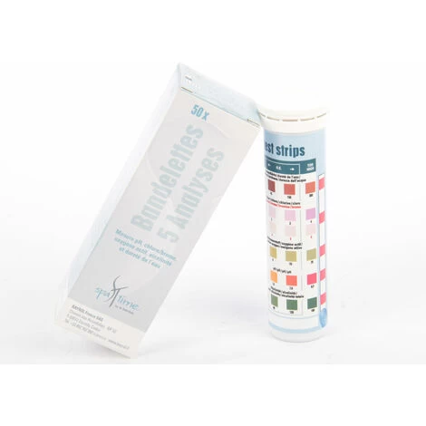 50 Bandelettes De Test SpaTime Pour Analyse Eau Spa - Bayrol 4 50 Bandelettes De Test SpaTime Pour Analyse Eau Spa - Bayrol – Image 2
