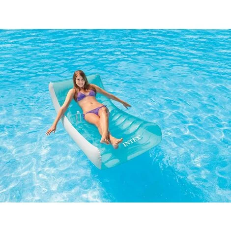 Chaise Longue De Piscine Lounge Ghost - Intex 4 Chaise Longue De Piscine Lounge Ghost - Intex – Image 2
