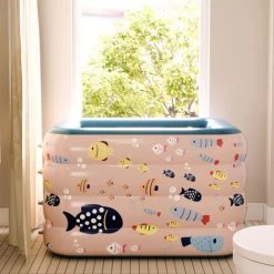 Piscine Gonflable Pataugeoire En PVC Enfant Baignoire 4 Couches Piscine De Jardin 75 * 90 *120cm 11 Piscine Gonflable Pataugeoire En PVC Enfant Baignoire 4 Couches Piscine De Jardin 75 * 90 *120cm -Piscine Soldes 51649623 5