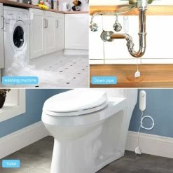 Capteur D'alarme D'eau Avec Détecteur De Fuite WiFi à Bruit Fort Alarme De Fuite De Débordement Leaker De Surveillance à Distance Pour Pompe à Eau Du Sous-Sol Du Chauffe-Eau Macaron 11 Capteur D'alarme D'eau Avec Détecteur De Fuite WiFi à Bruit Fort Alarme De Fuite De Débordement Leaker De Surveillance à Distance Pour Pompe à Eau Du Sous-Sol Du Chauffe-Eau Macaron -Piscine Soldes 51761108 5