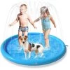 Pecute Tapis De Jet D'eau, Tapis De Pulvérisation Antidérapant 0,55mm Épaisseur Anti-Déchirure, Splash Pad PVC Durable, Jet Fontaine Réglable, Jeu D'eau Exterieur Été Pour Enfant Adulte Chien,S Ø100cm 2 Pecute Tapis De Jet D'eau, Tapis De Pulvérisation Antidérapant 0,55mm Épaisseur Anti-Déchirure, Splash Pad PVC Durable, Jet Fontaine Réglable, Jeu D'eau Exterieur Été Pour Enfant Adulte Chien,S Ø100cm -Piscine Soldes 53559116 1