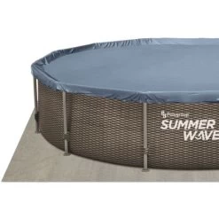 Summer Waves Piscine Tubulaire Rattan ø 3,66x1,22m 9 Summer Waves Piscine Tubulaire Rattan ø 3,66x1,22m -Piscine Soldes 53776497 4