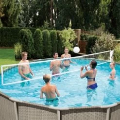 Summer Waves Jeu De Volley Ball Pour Piscine Hors Sol