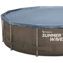 Piscine Tubulaire Rattan ø 3,66m X91cm SUMMER WAVES 9 Piscine Tubulaire Rattan ø 3,66m X91cm SUMMER WAVES -Piscine Soldes 53776504 4