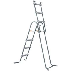 Échelle Piscine Marche Gris SUMMER WAVES H 91cm