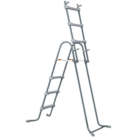 Échelle Piscine Marche Gris SUMMER WAVES H 91cm 3 Échelle Piscine Marche Gris SUMMER WAVES H 91cm