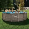 Piscine Tubulaire Rattan ø 4,57x1,22m SUMMER WAVES 2 Piscine Tubulaire Rattan ø 4,57x1,22m SUMMER WAVES -Piscine Soldes 53776915 1