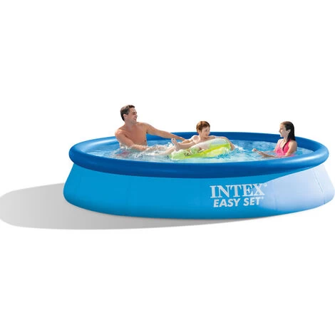 Intex - Easy Set - Piscine Avec Pompe De Filtration - 366x76 Cm - Rondee - Piscine Gonflable 4 Intex - Easy Set - Piscine Avec Pompe De Filtration - 366x76 Cm - Rondee - Piscine Gonflable – Image 2