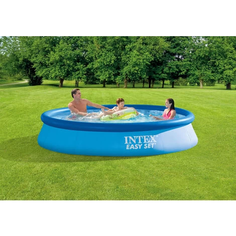 Intex - Easy Set - Piscine Avec Pompe De Filtration - 366x76 Cm - Rondee - Piscine Gonflable 5 Intex - Easy Set - Piscine Avec Pompe De Filtration - 366x76 Cm - Rondee - Piscine Gonflable – Image 3