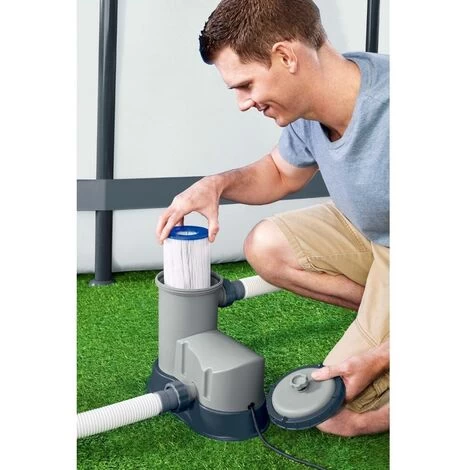 Bestway - Pompe à Filtre 58389 - 5.678 Litres Par Heure 6 Bestway - Pompe à Filtre 58389 - 5.678 Litres Par Heure – Image 4