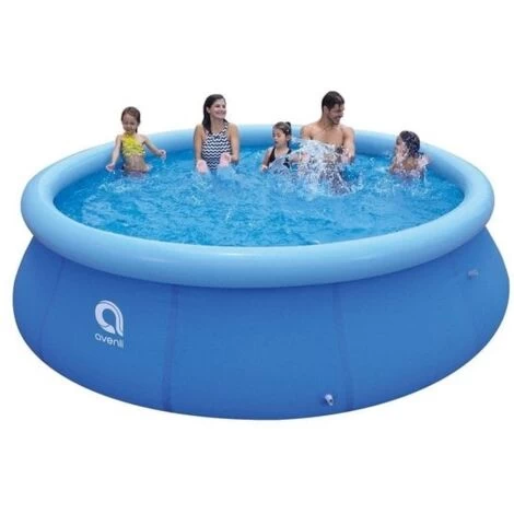 Piscine Hors-Sol Autoportante - Gonflable - 366 X 76 Cm - Set Avec Pompe Et Couverture 5 Piscine Hors-Sol Autoportante - Gonflable - 366 X 76 Cm - Set Avec Pompe Et Couverture – Image 3