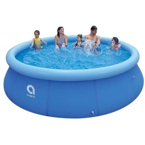 Piscine Hors-Sol Autoportante - Gonflable - 244 X 63 Cm - Avec Pompe - Ensemble Complet 5 Piscine Hors-Sol Autoportante - Gonflable - 244 X 63 Cm - Avec Pompe - Ensemble Complet – Image 3