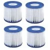 Filtres De Piscine - 13,5cm X ø10,5cm - Lot De 4 Pièces - Pompe Type 2 - Jusqu'à 3028 Litres Par Heure 1 Filtres De Piscine - 13,5cm X ø10,5cm - Lot De 4 Pièces - Pompe Type 2 - Jusqu'à 3028 Litres Par Heure -Piscine Soldes 54331713 1
