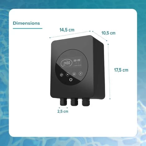 EDENEA - Régulateur Vitesse Pour Pompe Piscine - Variateur Vitesse Variable - Economie Energie Et Silence (Puissance Maxi 1100W 6A 230V) 7 EDENEA - Régulateur Vitesse Pour Pompe Piscine - Variateur Vitesse Variable - Economie Energie Et Silence (Puissance Maxi 1100W 6A 230V) – Image 5