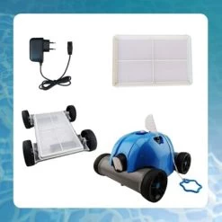 EDENEA Orca O50 CL - Robot Electrique Sans Fil Pour Piscine Et Spa (Fond Plat) - Nettoyage Fond - Autonome - Compatible Tout Revêtement - Filtration Par Tamis 7 EDENEA Orca O50 CL - Robot Electrique Sans Fil Pour Piscine Et Spa (Fond Plat) - Nettoyage Fond - Autonome - Compatible Tout Revêtement - Filtration Par Tamis -Piscine Soldes 54681938 3