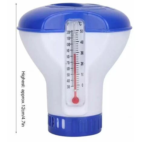 Schwimmender Diffusor Für Pools, Betterlife 2er-Pack Schwimmender Chlordiffusor Mit Einstellbarem Durchflussthermometer Und Verschlusskappe Für Alle Pools, Spas, Aquarien Und Fischteiche 4 Schwimmender Diffusor Für Pools, Betterlife 2er-Pack Schwimmender Chlordiffusor Mit Einstellbarem Durchflussthermometer Und Verschlusskappe Für Alle Pools, Spas, Aquarien Und Fischteiche – Image 2