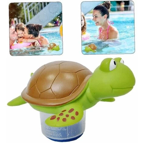Turtle Chlorine Dispenser Zusammenklappbarer Float Pool Dispenser Für Indoor Outdoor Pool, Betterlife 6 Turtle Chlorine Dispenser Zusammenklappbarer Float Pool Dispenser Für Indoor Outdoor Pool, Betterlife – Image 4