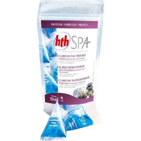 Hth - Spa CLARIFIANT EAU TROUBLE En Unidoses - 15mL - 00226926 3 Hth - Spa CLARIFIANT EAU TROUBLE En Unidoses - 15mL - 00226926