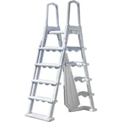 GRE Escalier Pour Piscine Hors-sol 2x4 Marches De Sécurité