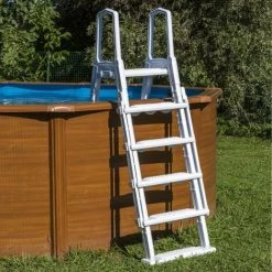 GRE Escalier Pour Piscine Hors-sol 2x4 Marches De Sécurité 8 GRE Escalier Pour Piscine Hors-sol 2x4 Marches De Sécurité -Piscine Soldes 55284464 3
