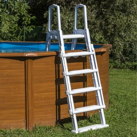 GRE Escalier Pour Piscine Hors-sol 2x4 Marches De Sécurité 5 GRE Escalier Pour Piscine Hors-sol 2x4 Marches De Sécurité – Image 3