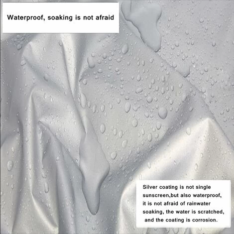 Housse Climatiseur Extérieur Couverture Etanche Climatiseur Housse Anti-poussière Pour La Maison, 94X40X73cm,Fontainebleau 4 Housse Climatiseur Extérieur Couverture Etanche Climatiseur Housse Anti-poussière Pour La Maison, 94X40X73cm,Fontainebleau – Image 2