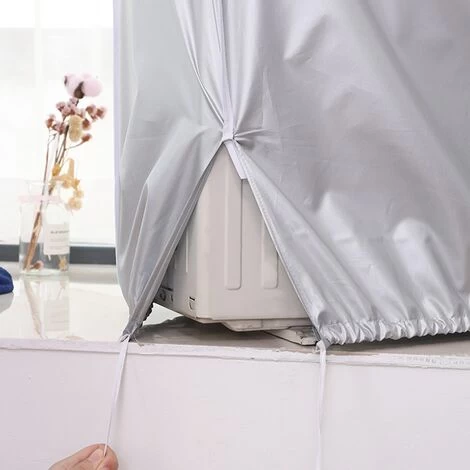 Housse Climatiseur Extérieur Couverture Etanche Climatiseur Housse Anti-poussière Pour La Maison, 94X40X73cm,Fontainebleau 6 Housse Climatiseur Extérieur Couverture Etanche Climatiseur Housse Anti-poussière Pour La Maison, 94X40X73cm,Fontainebleau – Image 4