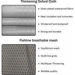 Housse Imperméable Pour Unité Extérieure De Climatiseur, Anti-poussière Et Anti-neige, 96x40x70cm, Gris Argent,Fontainebleau 9 Housse Imperméable Pour Unité Extérieure De Climatiseur, Anti-poussière Et Anti-neige, 96x40x70cm, Gris Argent,Fontainebleau -Piscine Soldes 55308982 3