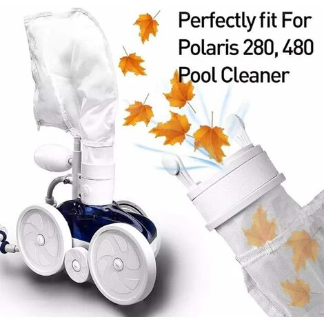 Sacs Filtrants Pour Nettoyeur De Piscine 2 Pièces, Sacs Filtrants Pour Piscine Pour Polaris 280/480, Sac Filtrant à Fermeture éclair, Sac De Remplacement Pour Nettoyeur De Piscine, Sac De Nettoyage,Gu 7 Sacs Filtrants Pour Nettoyeur De Piscine 2 Pièces, Sacs Filtrants Pour Piscine Pour Polaris 280/480, Sac Filtrant à Fermeture éclair, Sac De Remplacement Pour Nettoyeur De Piscine, Sac De Nettoyage,Gu – Image 5