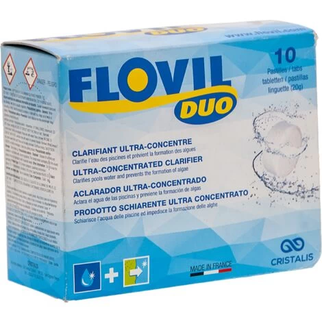 Flovil DUO Clarifiant Ultra-concentré Avec Anti-algues 3 Flovil DUO Clarifiant Ultra-concentré Avec Anti-algues
