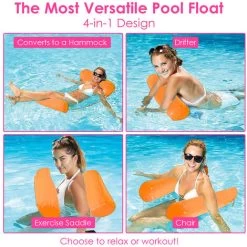 Randaco Hamac Gonflable Piscine 4 En 1 Bouée Matelas Gonflable Facile Pour Adultes Chaise De Lit Flottant Portable D'eau Pour Mer Plage Piscine Bleu 11 Randaco Hamac Gonflable Piscine 4 En 1 Bouée Matelas Gonflable Facile Pour Adultes Chaise De Lit Flottant Portable D'eau Pour Mer Plage Piscine Bleu -Piscine Soldes 56114191 5