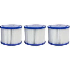 Lot De 3 Cartouches De Filtration Pour Spa Gonflable