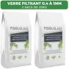 LOT DE 2 SACS 20KG VERRE FILTRANT 0,4 A 1,6 MM 1 LOT DE 2 SACS 20KG VERRE FILTRANT 0,4 A 1,6 MM -Piscine Soldes 56543499 1