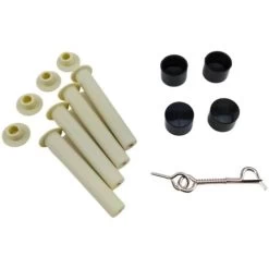 EDENEA - Kit Pièces Détachées Barrière Sécurité Piscine - Clôture De Sécurité Bassin - Loquet Capuchons Bouchons Chevilles - EDG By Aqualux Nora -Piscine Soldes 57136182 3