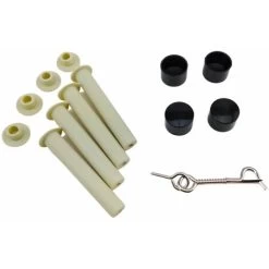 EDENEA - Kit Pièces Détachées Barrière Sécurité Piscine - Clôture De Sécurité Bassin - Loquet Capuchons Bouchons Chevilles - EDG By Aqualux Nora -Piscine Soldes 57136182 5