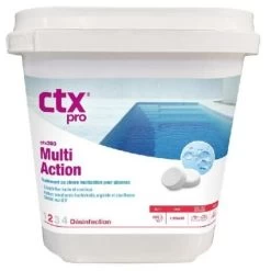Produit D'entretien Piscine - CTX 393 - Multi Action 250 G - 5 Kg - 1x5 Kg De CTX