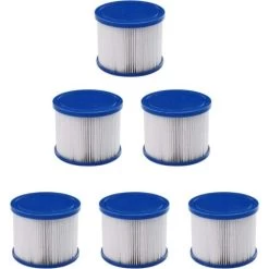 AREBOS Cartouche Filtrante Lot De 6 Cartouches Filtrantes De Rechange Spa Gonflable