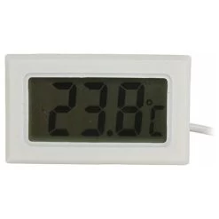 Digital LCD Thermomètre Moniteur De Température Avec Sonde Externe Pour Réfrigérateur Congélateur Réfrigérateur Aquarium - Blanc LO-Ron 9 Digital LCD Thermomètre Moniteur De Température Avec Sonde Externe Pour Réfrigérateur Congélateur Réfrigérateur Aquarium - Blanc LO-Ron -Piscine Soldes 57915794 3