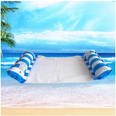 Lot De 2 Hamacs à Eau Gonflables Pour Lit Flottant, Hamac Gonflable 3 Lot De 2 Hamacs à Eau Gonflables Pour Lit Flottant, Hamac Gonflable
