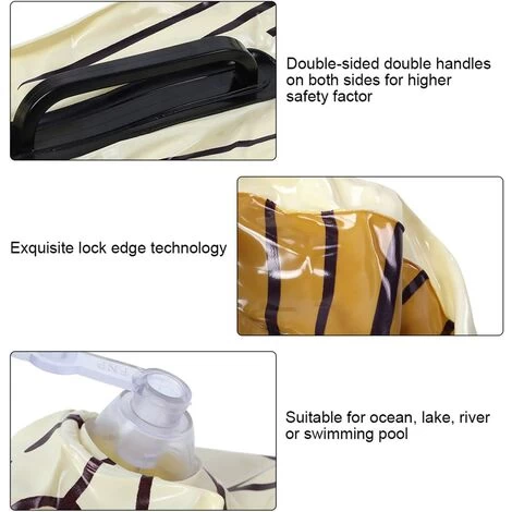 Gonflable Flottant Rangée Jouets Piscine Fête Bord De Mer Sports Nautiques Jeux Flotteur Gonflable Pour Deux Personne 5 Gonflable Flottant Rangée Jouets Piscine Fête Bord De Mer Sports Nautiques Jeux Flotteur Gonflable Pour Deux Personne – Image 3