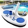Kueatily Accessoires Piscine Aspirateur Outil De Nettoyage Tête D'aspiration Fontaine Aspirateur Brosse Brosse Nettoyeur De Piscine 2 Kueatily Accessoires Piscine Aspirateur Outil De Nettoyage Tête D'aspiration Fontaine Aspirateur Brosse Brosse Nettoyeur De Piscine -Piscine Soldes 58425261 1