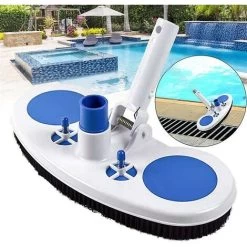Kueatily Accessoires Piscine Aspirateur Outil De Nettoyage TĂȘte D'aspiration Fontaine Aspirateur Brosse Brosse Nettoyeur De Piscine
