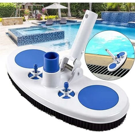 Kueatily Accessoires Piscine Aspirateur Outil De Nettoyage Tête D'aspiration Fontaine Aspirateur Brosse Brosse Nettoyeur De Piscine 3 Kueatily Accessoires Piscine Aspirateur Outil De Nettoyage Tête D'aspiration Fontaine Aspirateur Brosse Brosse Nettoyeur De Piscine