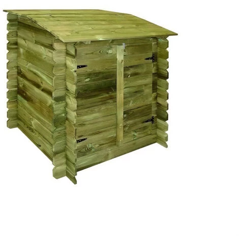 UBBINK Coffre De Rangement Pour Filtration En Bois De Piscine 4 UBBINK Coffre De Rangement Pour Filtration En Bois De Piscine – Image 2