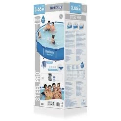 Piscine Tubulaire Bestway Ronde 366x76 Cm - Avec Pompe De Filtration 10 Piscine Tubulaire Bestway Ronde 366x76 Cm - Avec Pompe De Filtration -Piscine Soldes 58676141 4