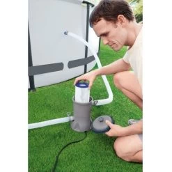 Bestway - Pompe à Filtre 58383 - 2.006 Litres Par Heure 11 Bestway - Pompe à Filtre 58383 - 2.006 Litres Par Heure -Piscine Soldes 58676822 5