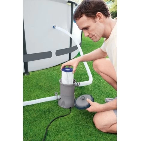 Bestway - Pompe à Filtre 58383 - 2.006 Litres Par Heure 7 Bestway - Pompe à Filtre 58383 - 2.006 Litres Par Heure – Image 5