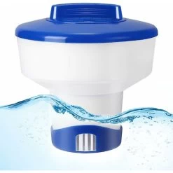 7 Pouces Distributeur Flottant Pour Piscine, Diffuseur De Chlore, Diffuseur Flottant Piscine Tablette Chlore Piscine Diffuseur Flotteur Chimique Piscine Pour Nettoyage Piscines Ou Hot Tubs