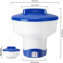 7 Pouces Distributeur Flottant Pour Piscine, Diffuseur De Chlore, Diffuseur Flottant Piscine Tablette Chlore Piscine Diffuseur Flotteur Chimique Piscine Pour Nettoyage Piscines Ou Hot Tubs 11 7 Pouces Distributeur Flottant Pour Piscine, Diffuseur De Chlore, Diffuseur Flottant Piscine Tablette Chlore Piscine Diffuseur Flotteur Chimique Piscine Pour Nettoyage Piscines Ou Hot Tubs -Piscine Soldes 59161893 5